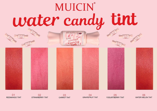 MUICIN - Lip & Cheek Water Candy Fruit Tints - Juicy Radiance