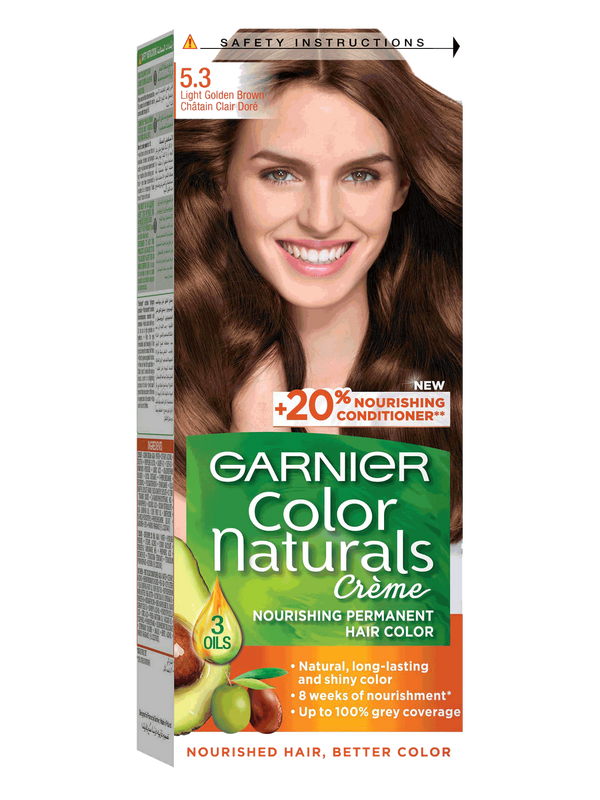 Garnier Color Naturals- 5.3 Natural Light Golden Brown Hair Color