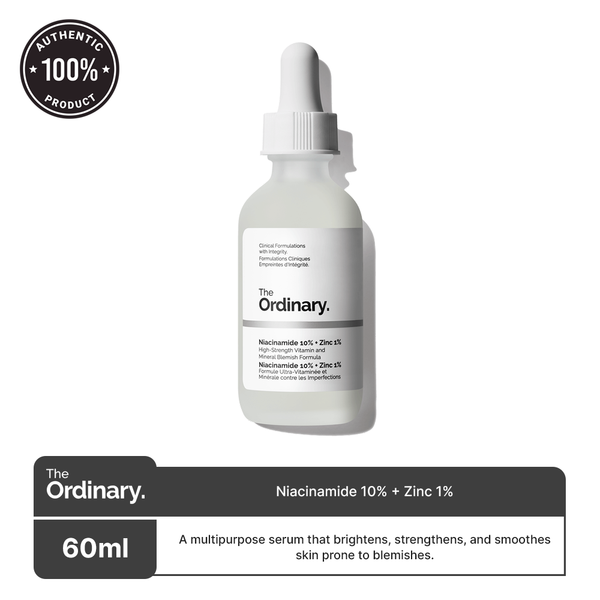 The Ordinary - Niacinamide 10% + Zinc 1% - 60ml (Supersize)