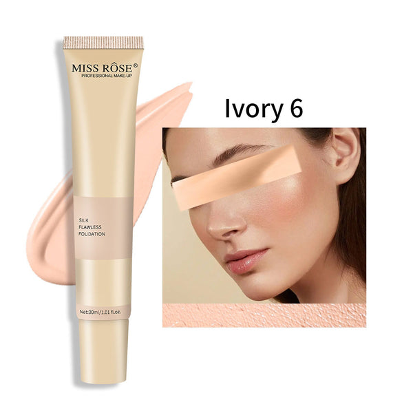 Miss Rose - Silk Flawless Foundation 30Ml - Ivory 06