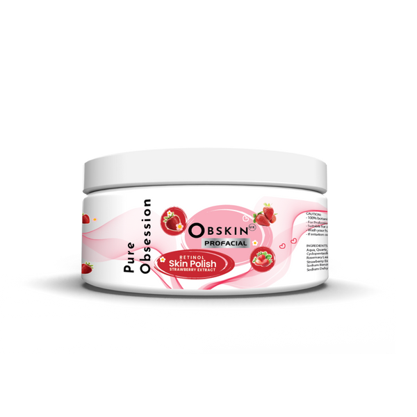 Obskin - Retinol Skin Polish Strawberry Extract, 300ml