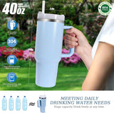 Home.Co - 1Pc Stainless Steel Tumbler (40oz) - Sky Blue