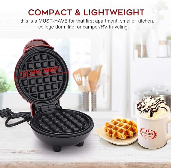 Home.co - Mini Electric Waffle Maker