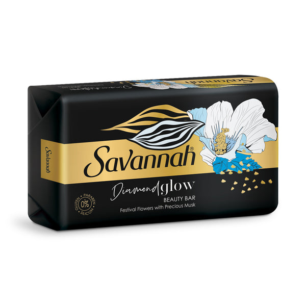 Savannah - Diamond Glow Bar Soap 125 Gm