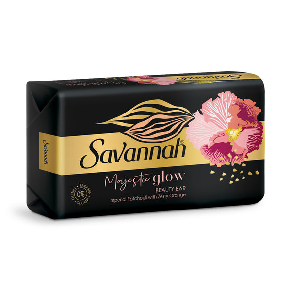 Savannah - Majestic Glow Bar Soap 125 Gm
