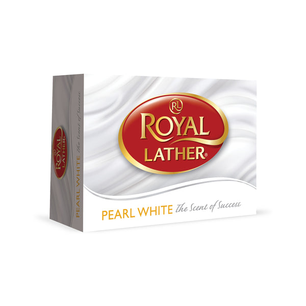 Royal Lather - Pearl White Bar Soap 125 Gm