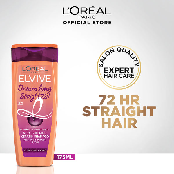 Dream Long L'Oreal Paris- Elvive Dream Long Straight Shampoo 175 Ml