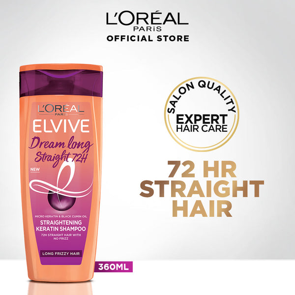 Dream Long L'Oreal Paris- Elvive Dream Long Straight Shampoo 360 Ml