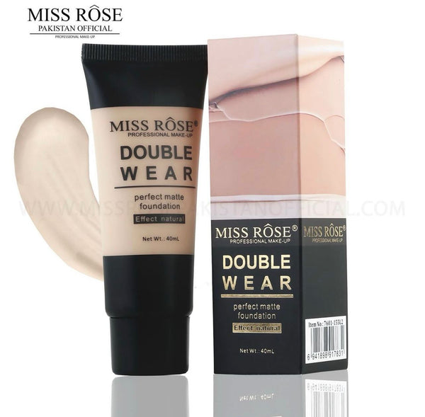 Miss Rose - Double Wear Perfect Matte Foundation For Girls And Women 40 ml-Beige-02