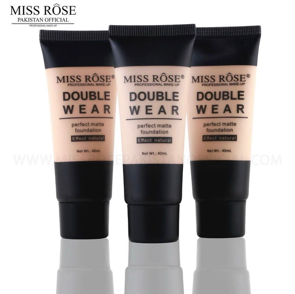 Miss Rose - Double Wear Perfect Matte Foundation For Girls And Women 40 ml-Beige-04