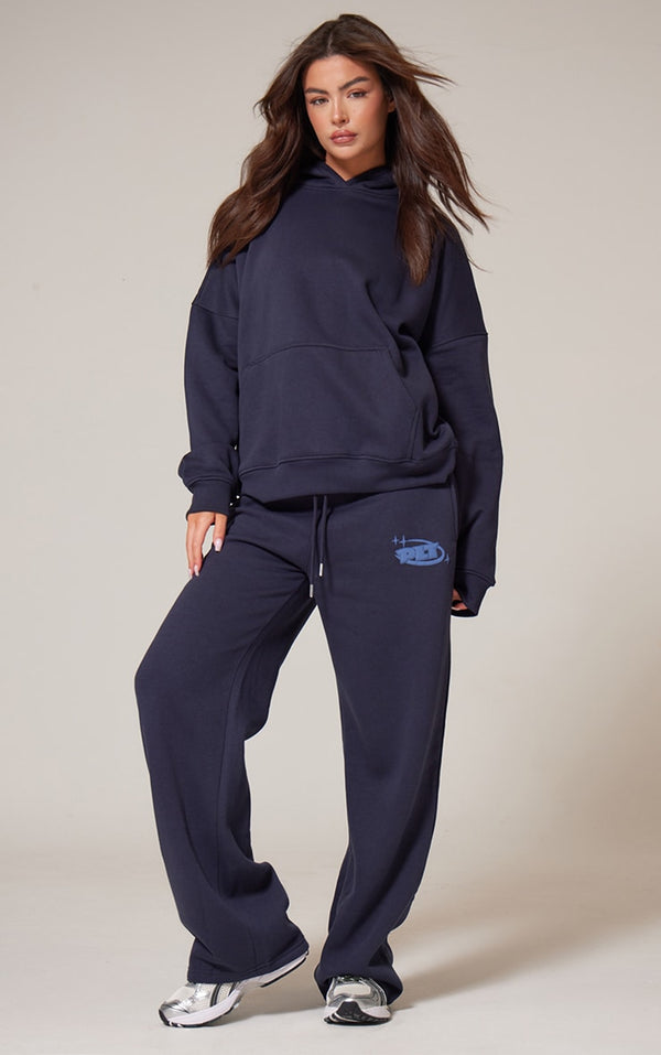 VYBE - Women Basic Hoodie - Navyblue