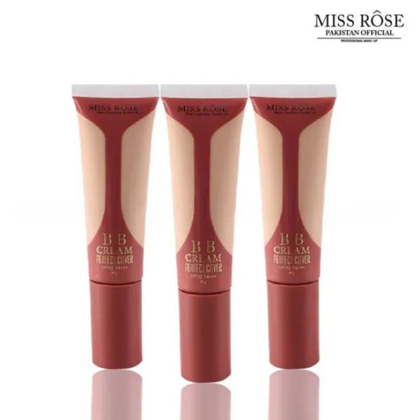 Miss Rose - Long-Lasting BB Cream Perfect Cover - Beige 01