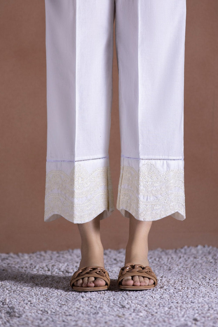 Sapphire- Embroidered Cambric Culottes