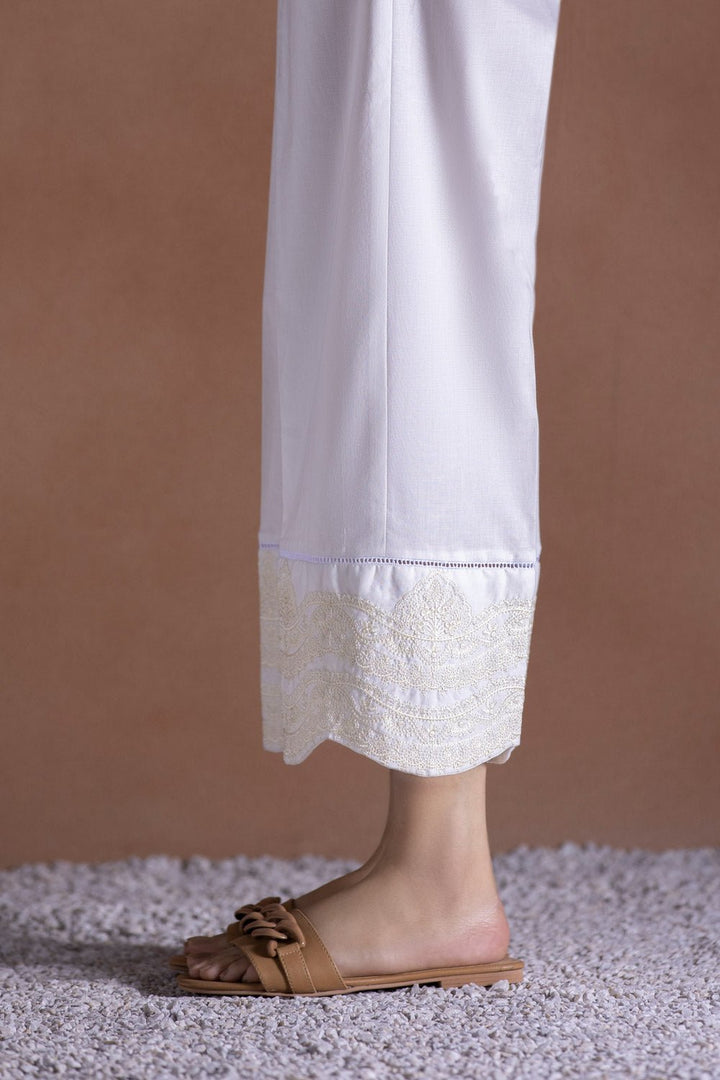 Sapphire- Embroidered Cambric Culottes