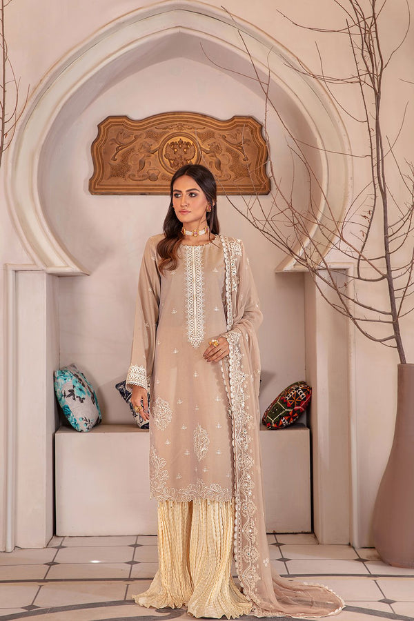 Zarish by Sanam Saeed, 3PC - D-04