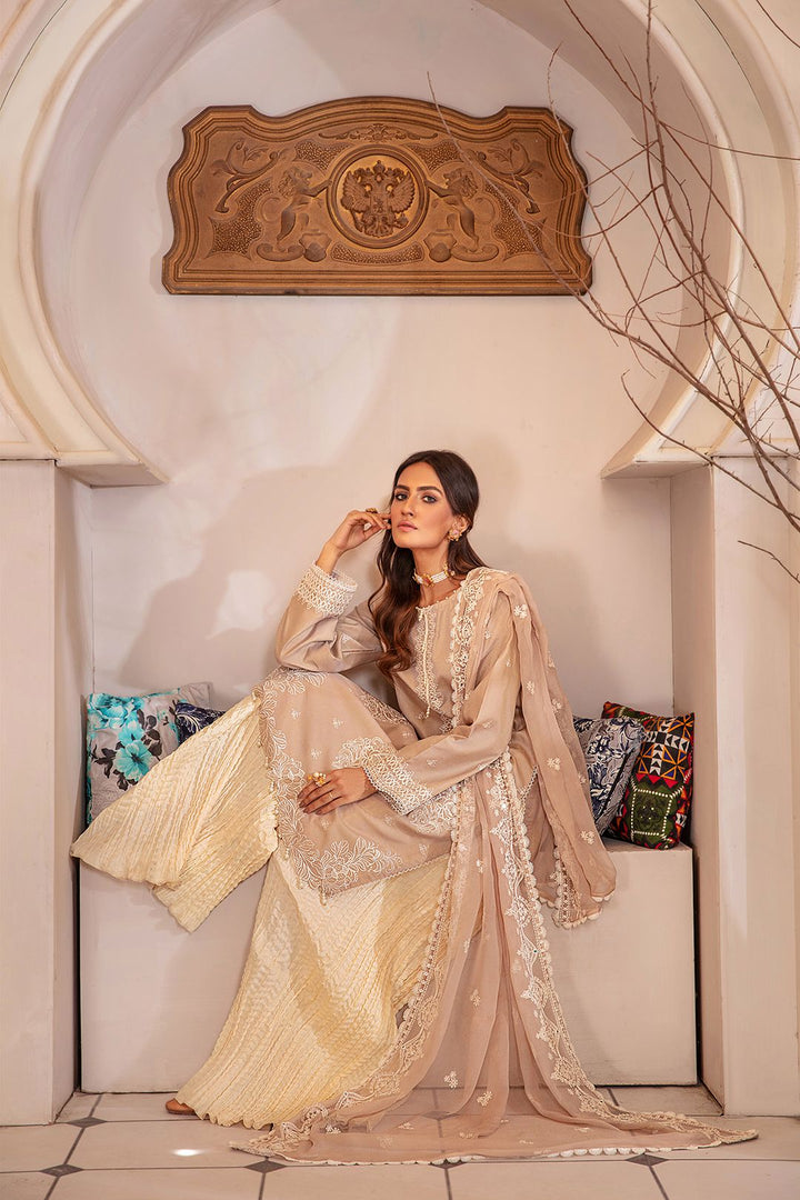 Zarish by Sanam Saeed, 3PC - D-04