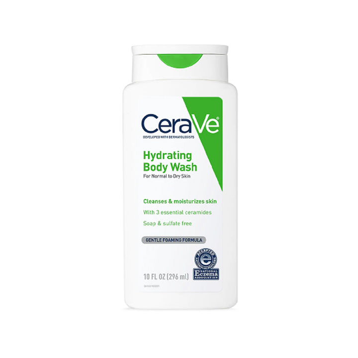 Cerave- Hydrating Body Wash Moisturizes Normal to Dry Skin, 296ml