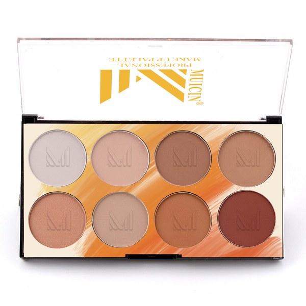 MUICIN - 8 Colors Professional Contour Palette