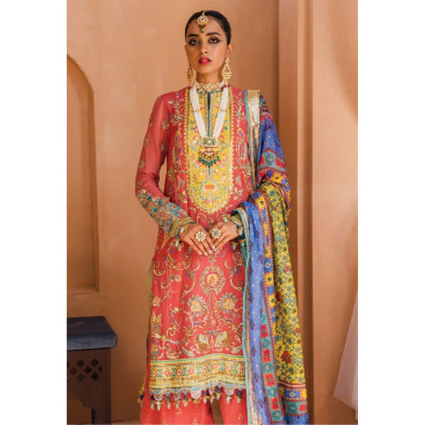 Dhanak-  By Anaya Embroidered Net Suits- Tehseen- 04