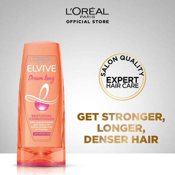 Dream Long L'Oreal Paris- Elvive Dream Long Conditioner 175 ml - For Longer & Stronger Hair