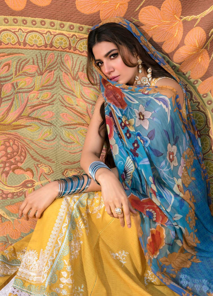 Bulbul By Saira Rizwan Embroidered Lawn Suits Unstitched 3 Piece- Nargis- SR-04