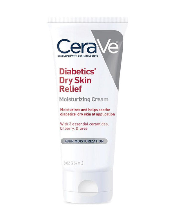 CeraVe- Diabetics Dry Skin Relief Moisturizing Cream, 236ml